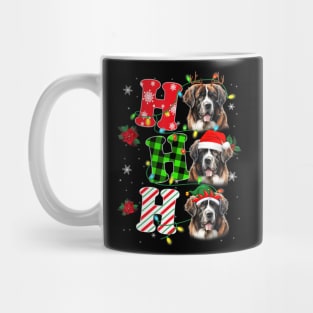 Ho Ho Ho Saint Bernard Dog Christmas Mug